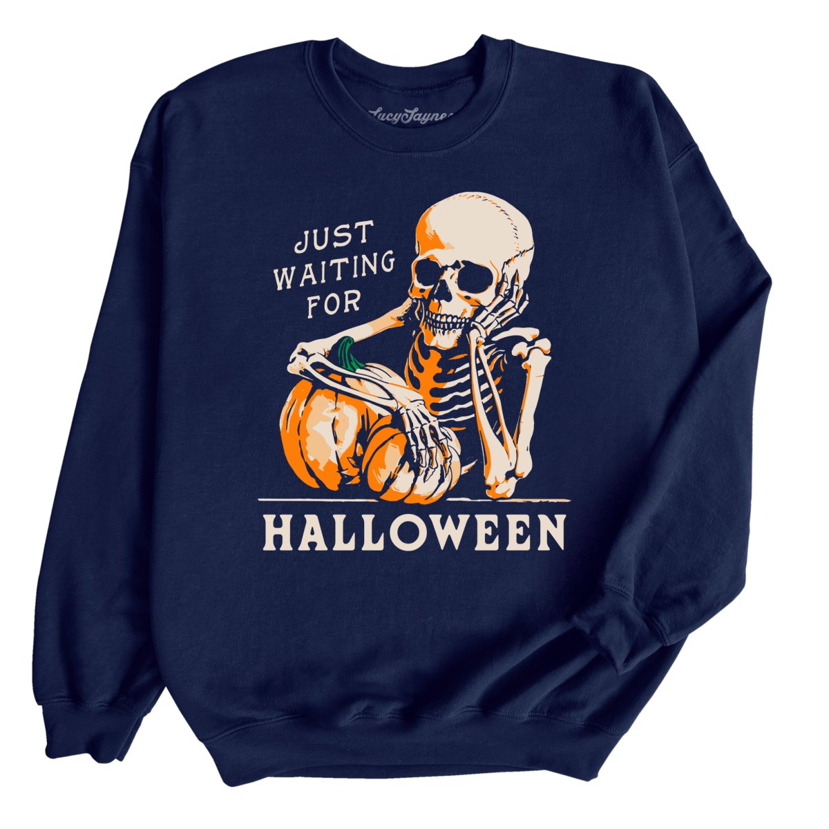 Just Waiting For Halloween Sweatshirt