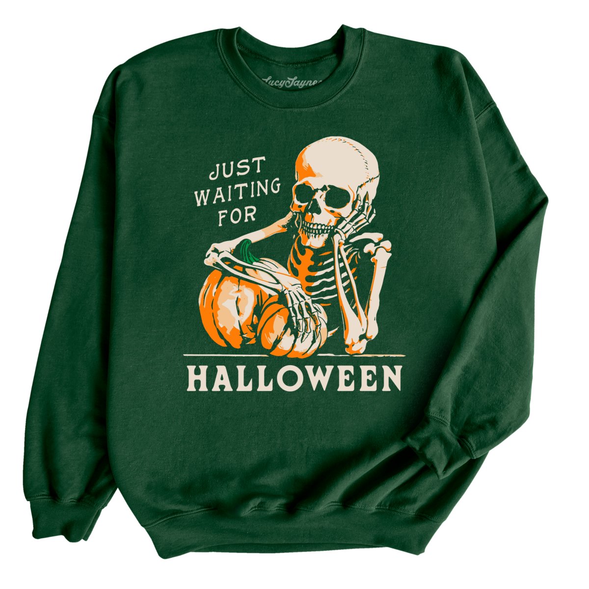 Just Waiting For Halloween Sweatshirt