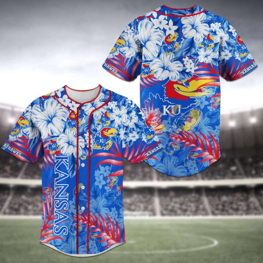 Kansas Jayhawks Baseball Jersey Personalized 2023 Gift For Men Women - lylyprint.com