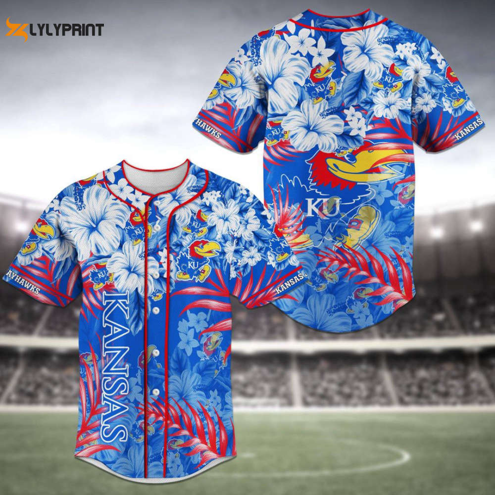 Kansas Jayhawks Baseball Jersey Personalized 2023 Gift For Men Women - lylyprint.com