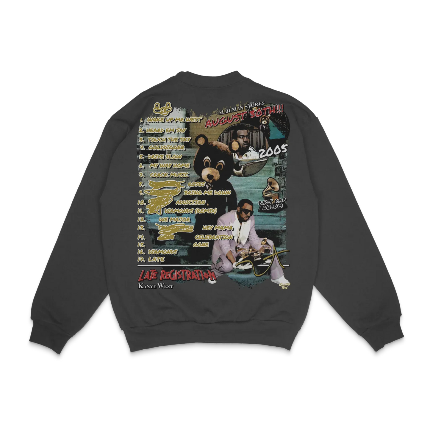Kanye West Late Registration Crewneck Sweatshirt Style001
