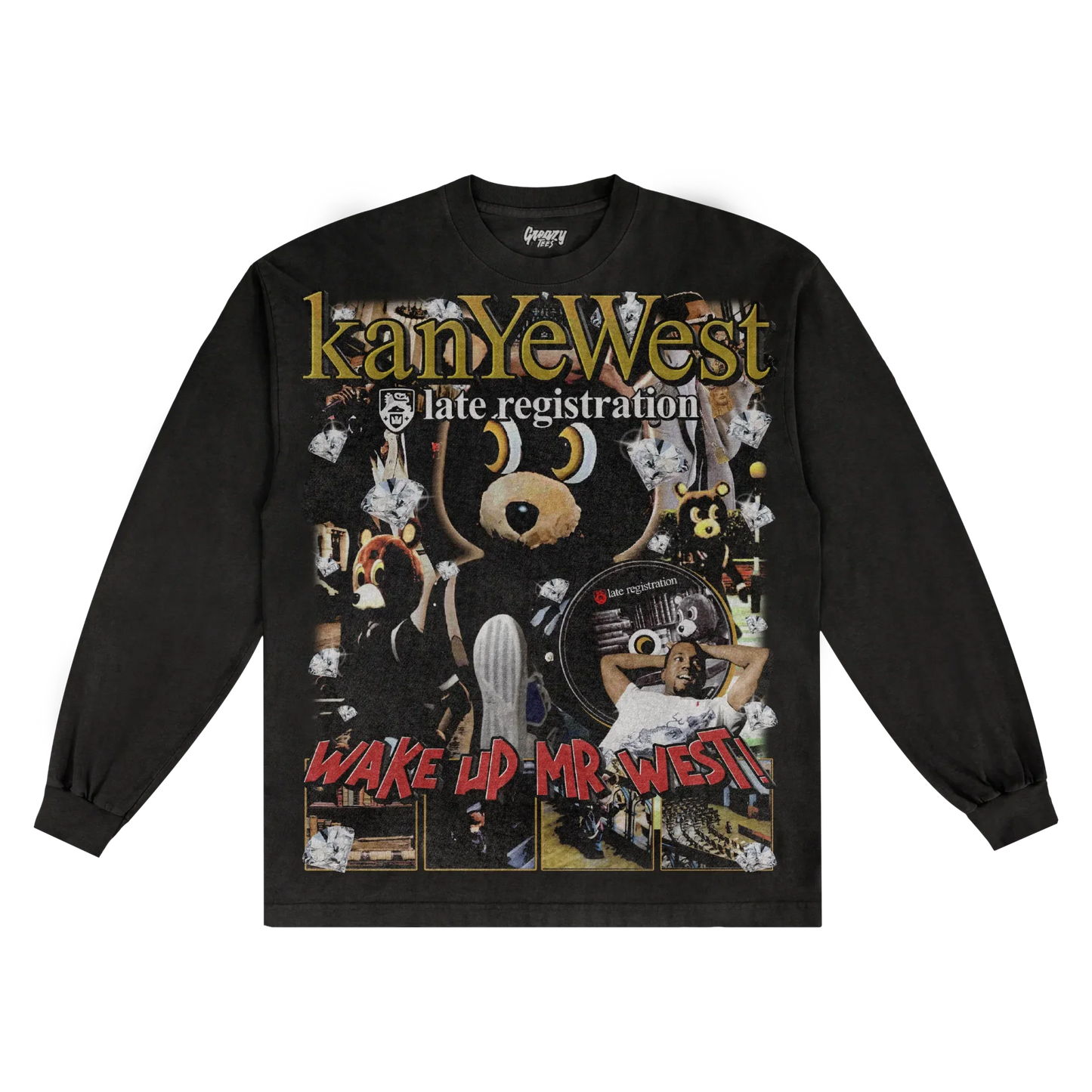 Kanye West Late Registration Long Sleeved Tee