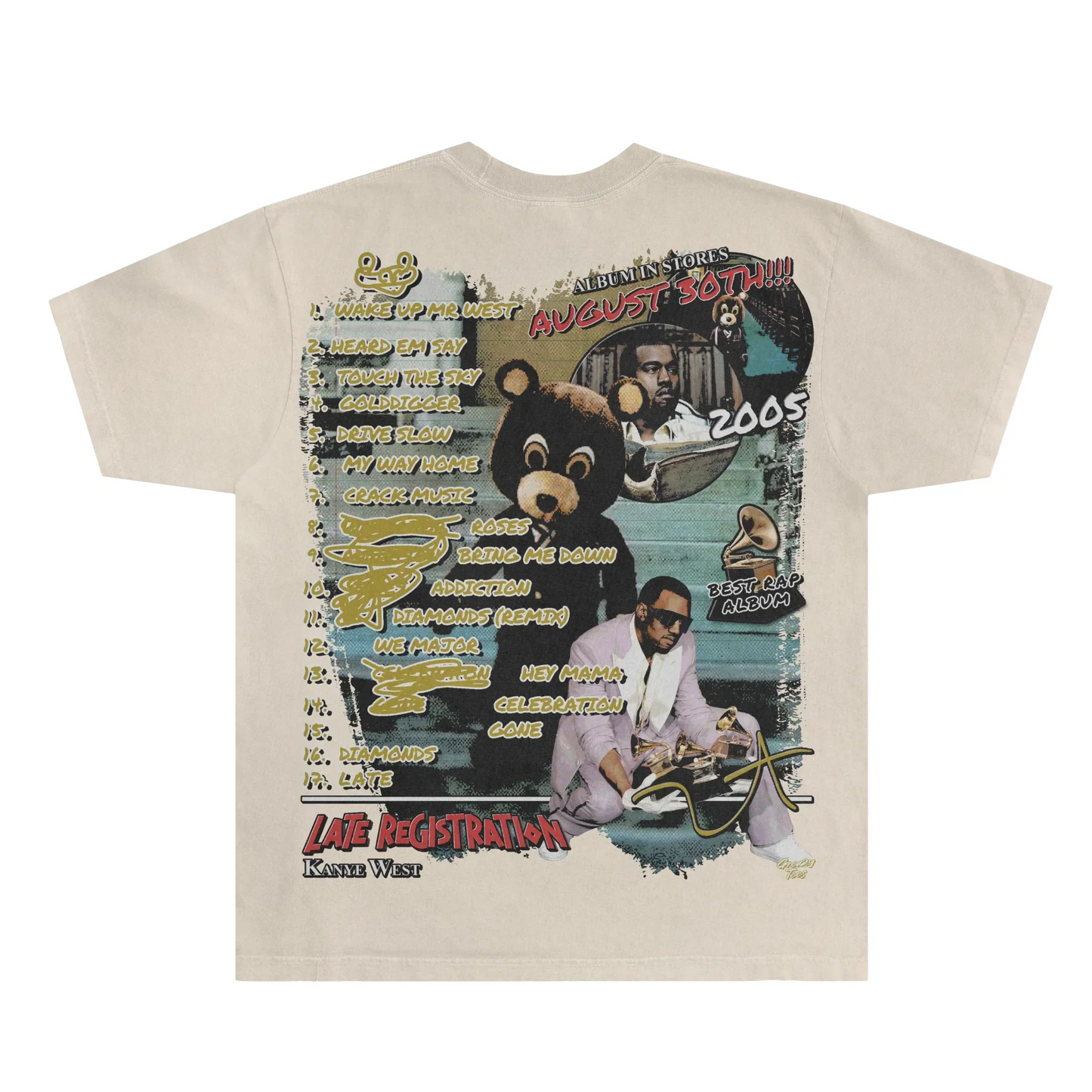 Kanye West Late Registration Tee Style003