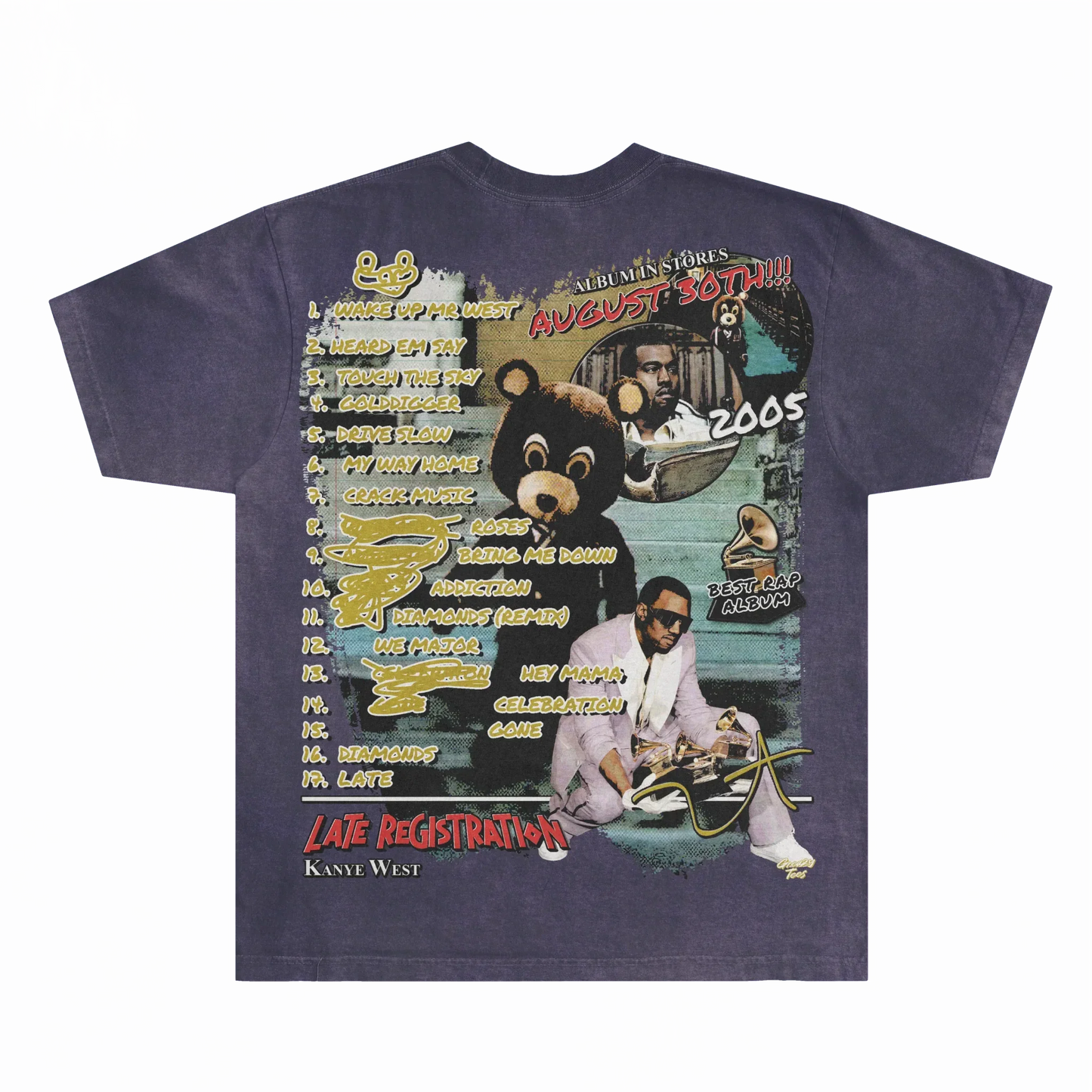 Kanye West Late Registration Tee Style005