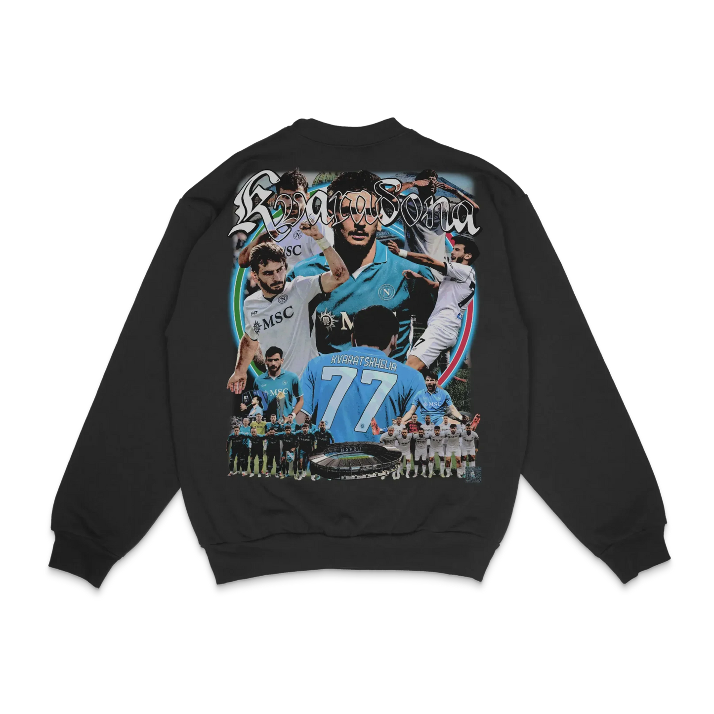 Khvicha Kvaratskhelia Napoli Crewneck Sweatshirt