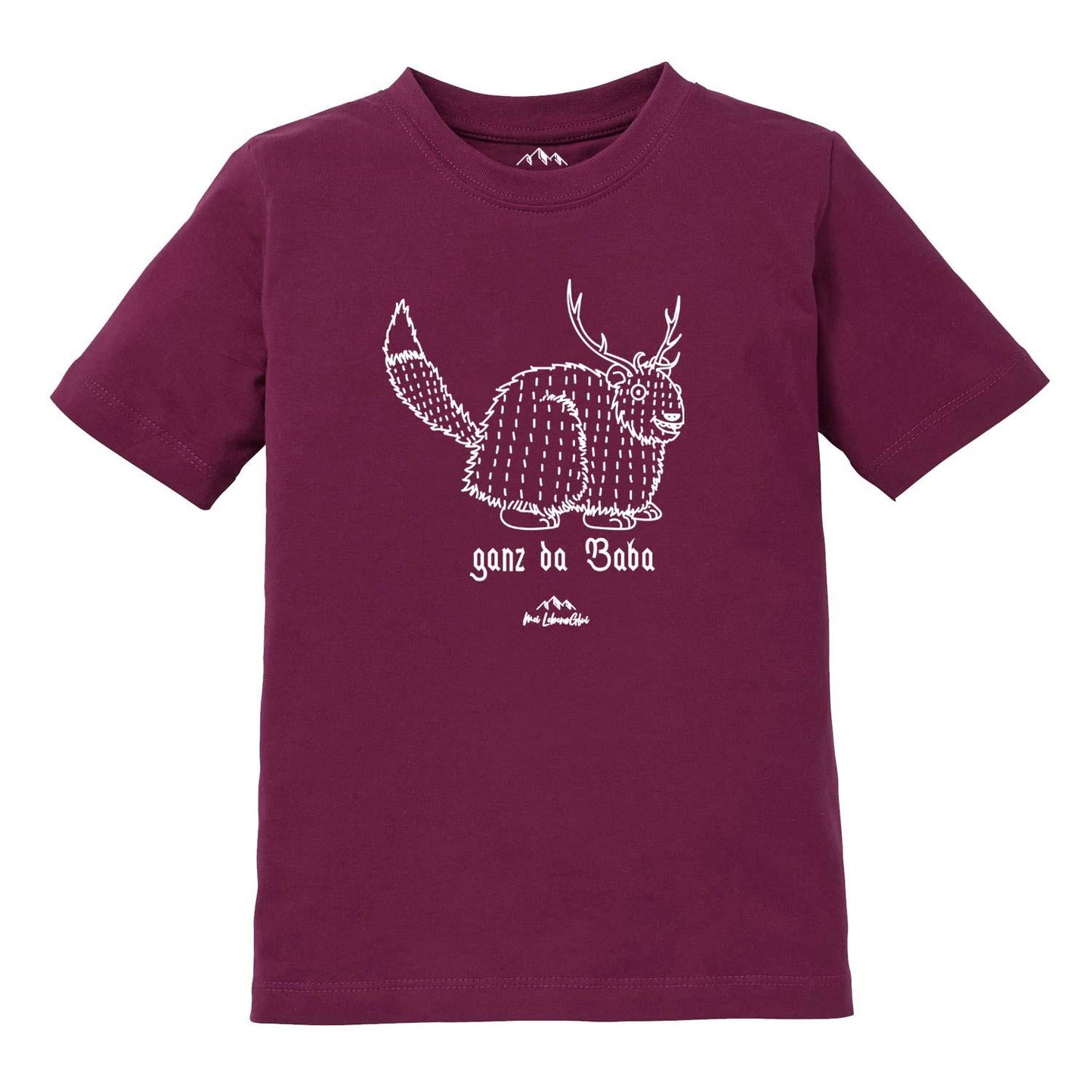 Kinder T-Shirt Wolpertinger "Ganz da Baba"