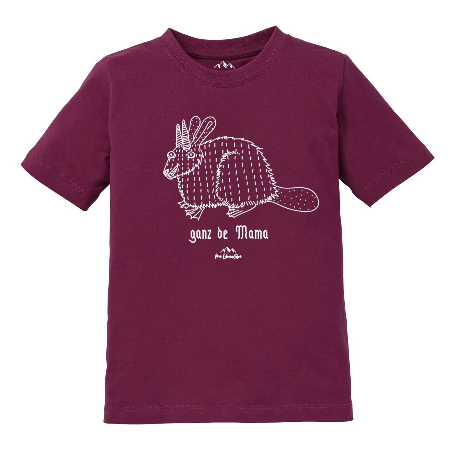 Kinder T-Shirt Wolpertinger "Ganz de Mama"