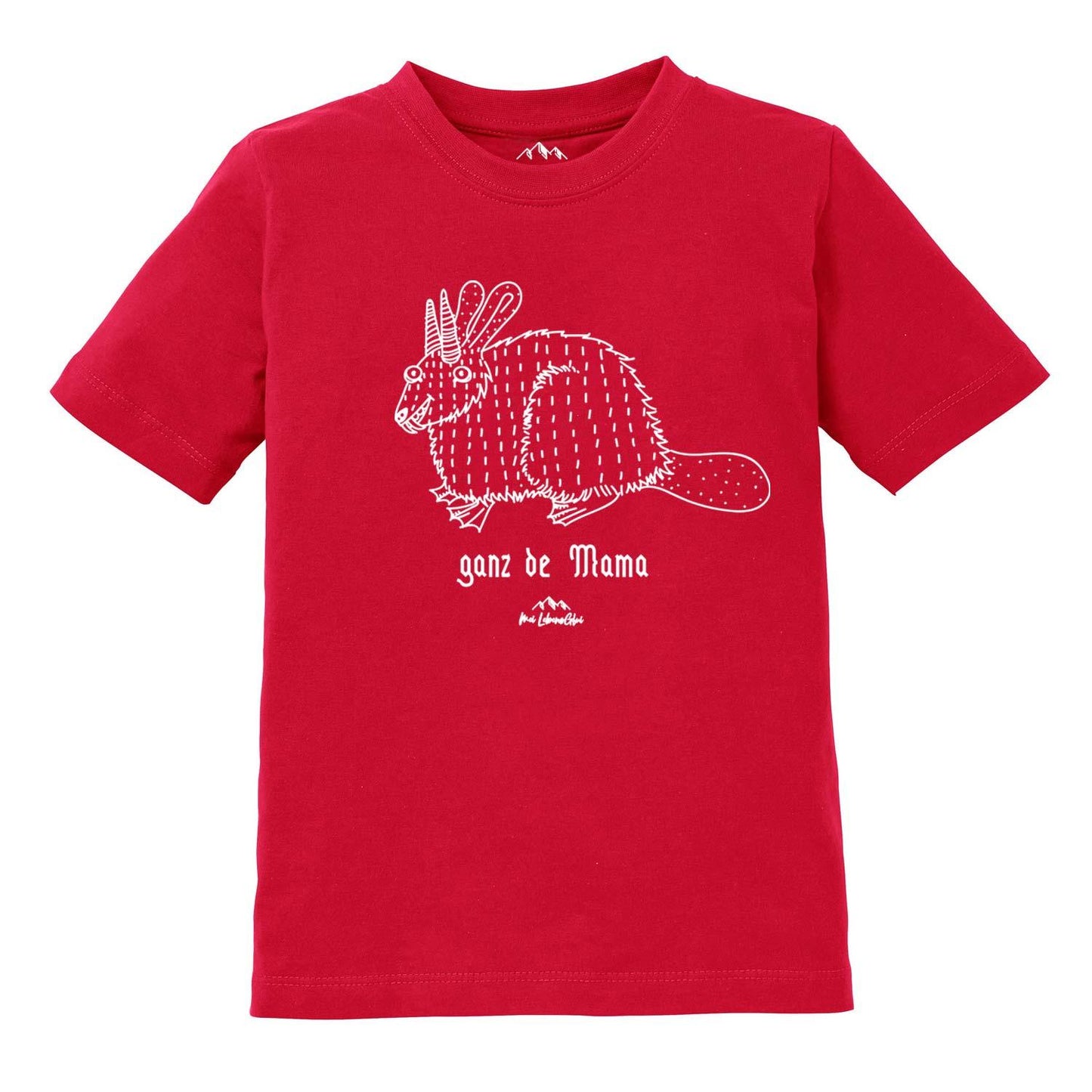 Kinder T-Shirt Wolpertinger "Ganz de Mama"
