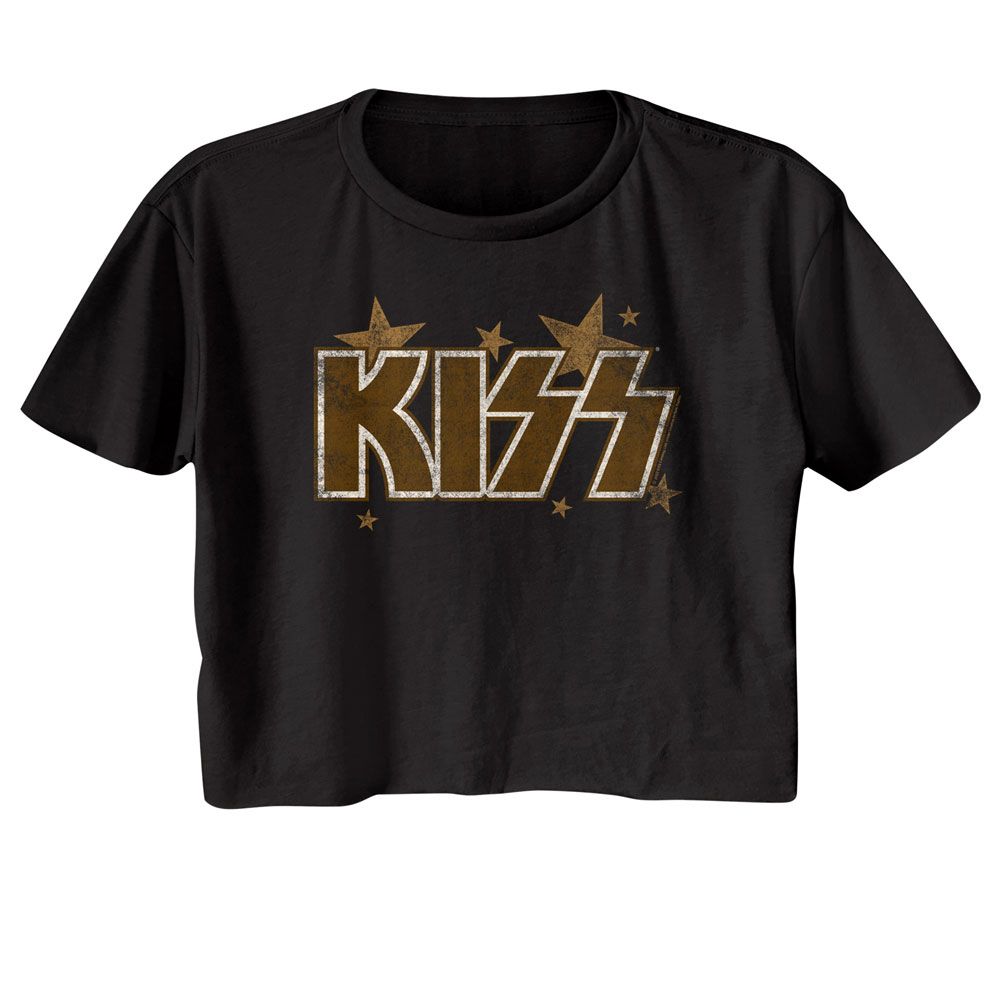 KISS - Stars Womens Crop Tee