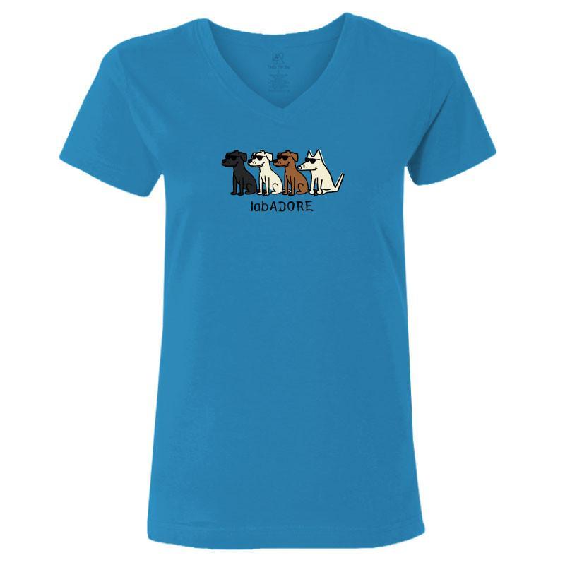 LabADORE - Ladies V-Neck Tee