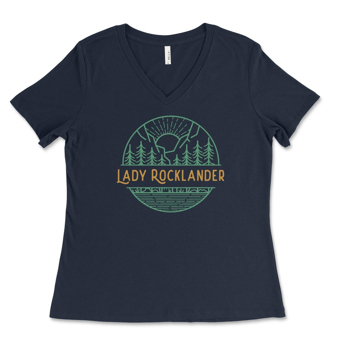 Lady Rocklander V-Neck Tee