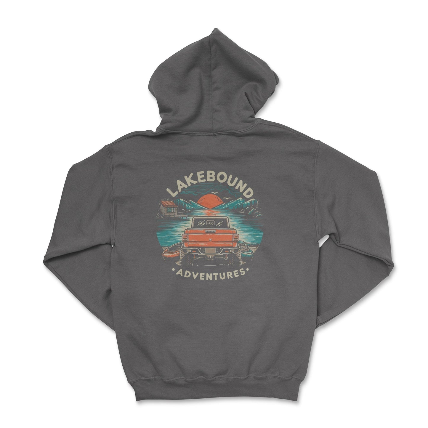 Lake Bound Nature 4 x 4 Hoodie