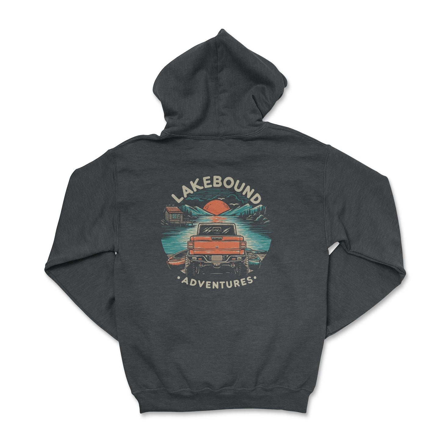 Lake Bound Nature 4 x 4 Hoodie
