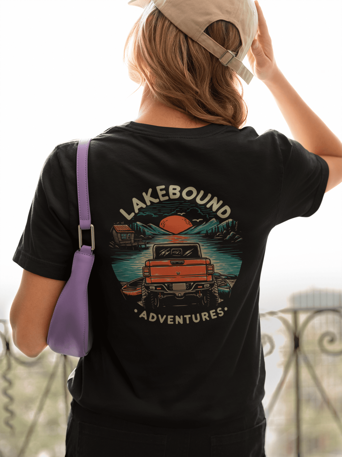 Lake Life is the Good Life 4 x 4 Women's Tee