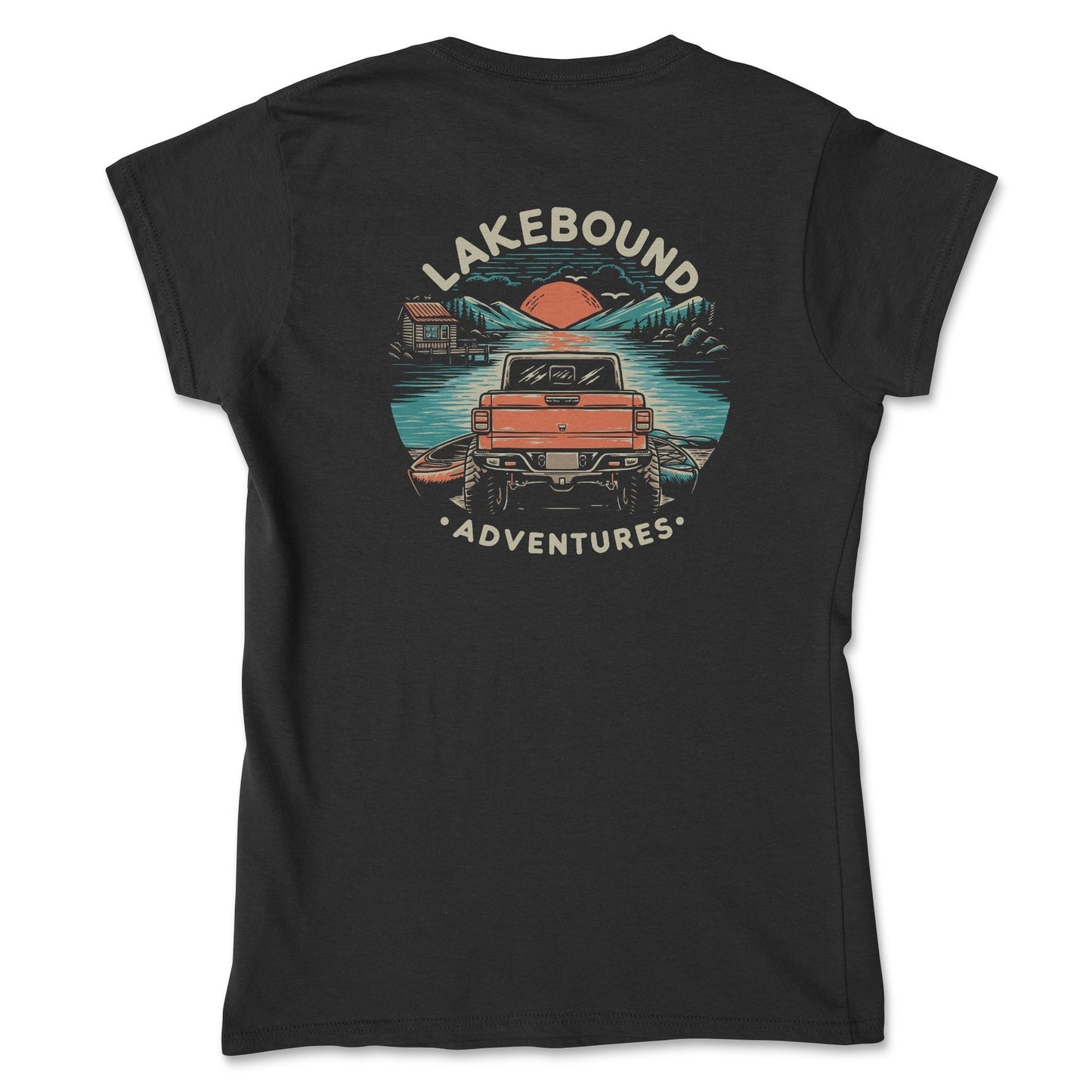Lake Life is the Good Life 4 x 4 Women's Tee