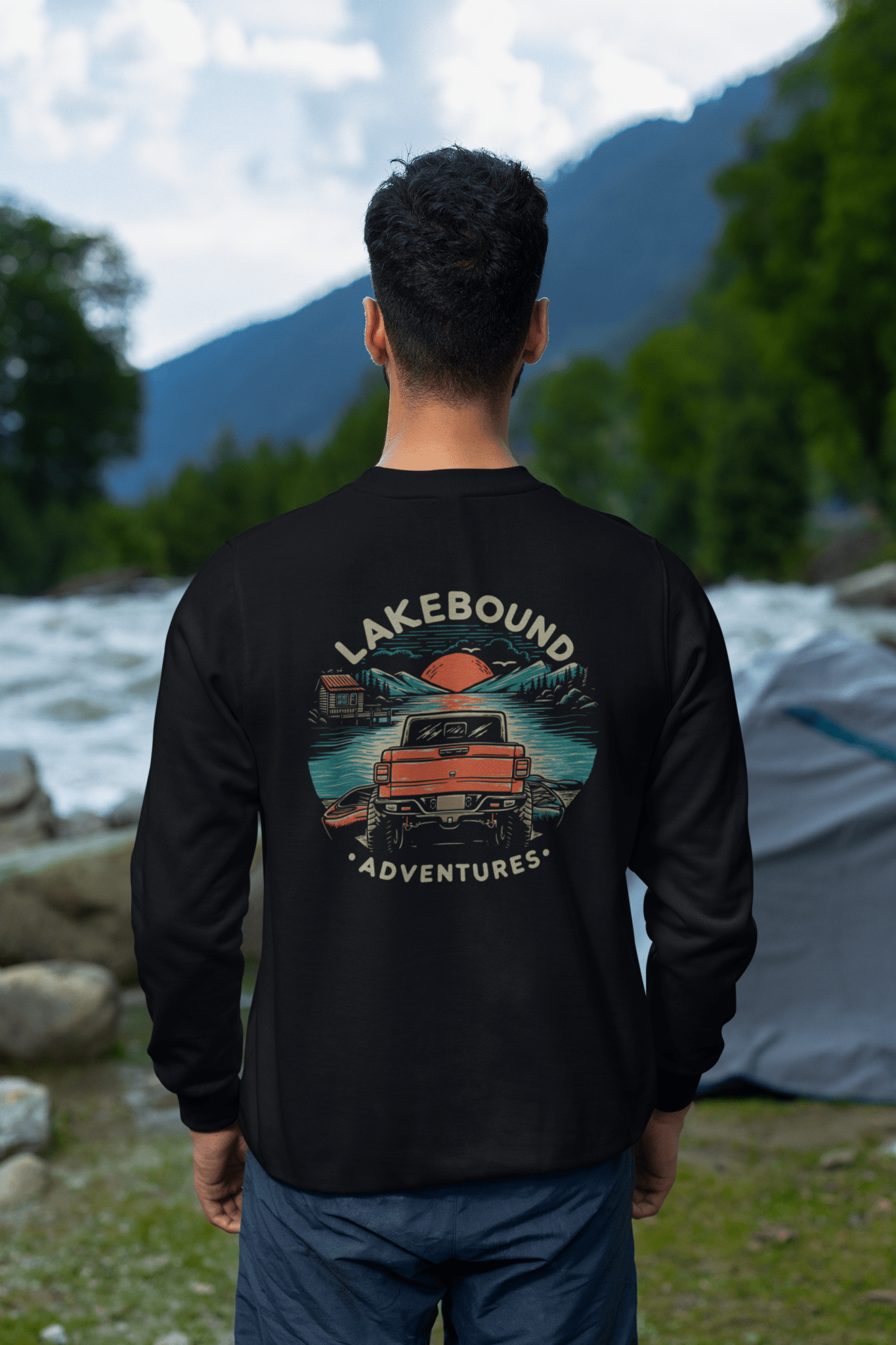Lakebound Adventures Crewneck Sweatshirt