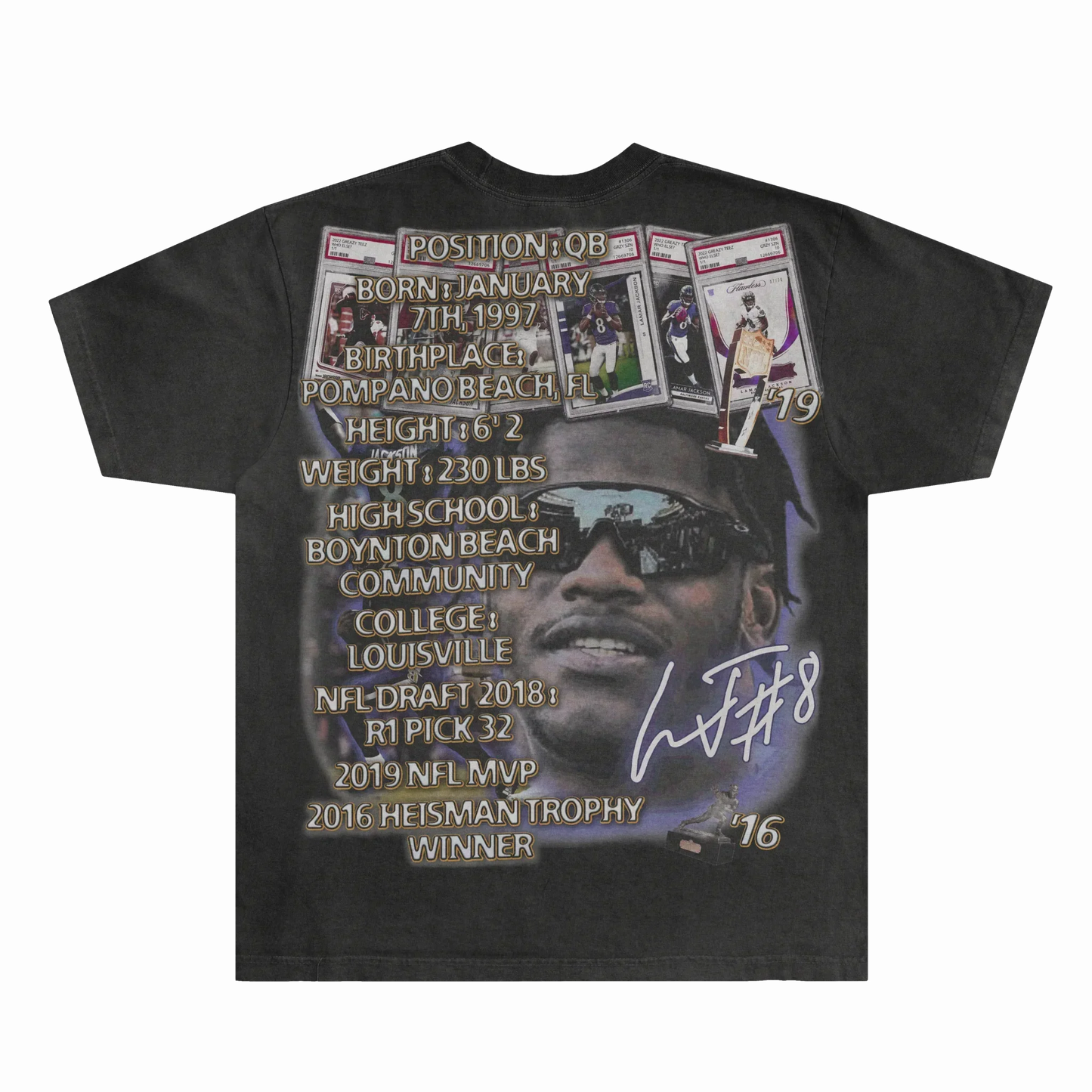 Lamar Jackson Ravens Tee Style001
