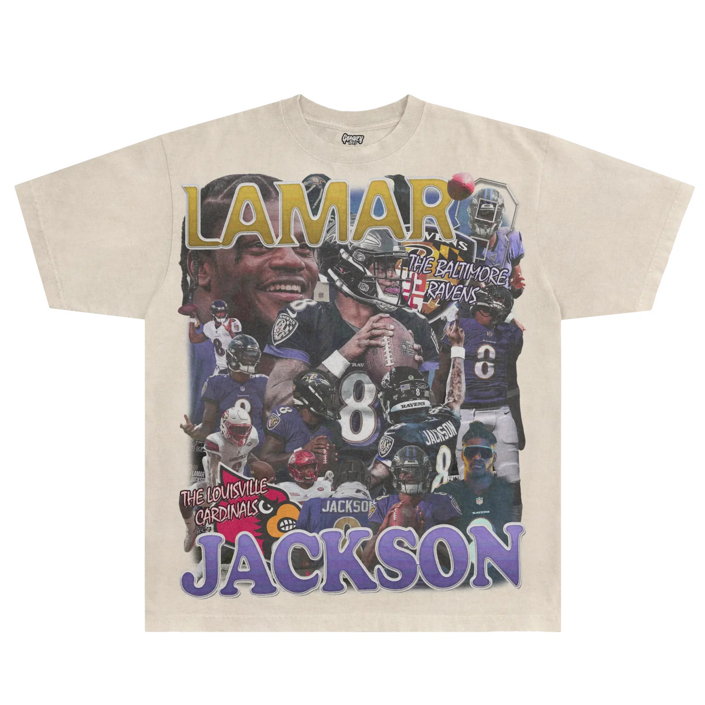 Lamar Jackson Ravens Tee Style003
