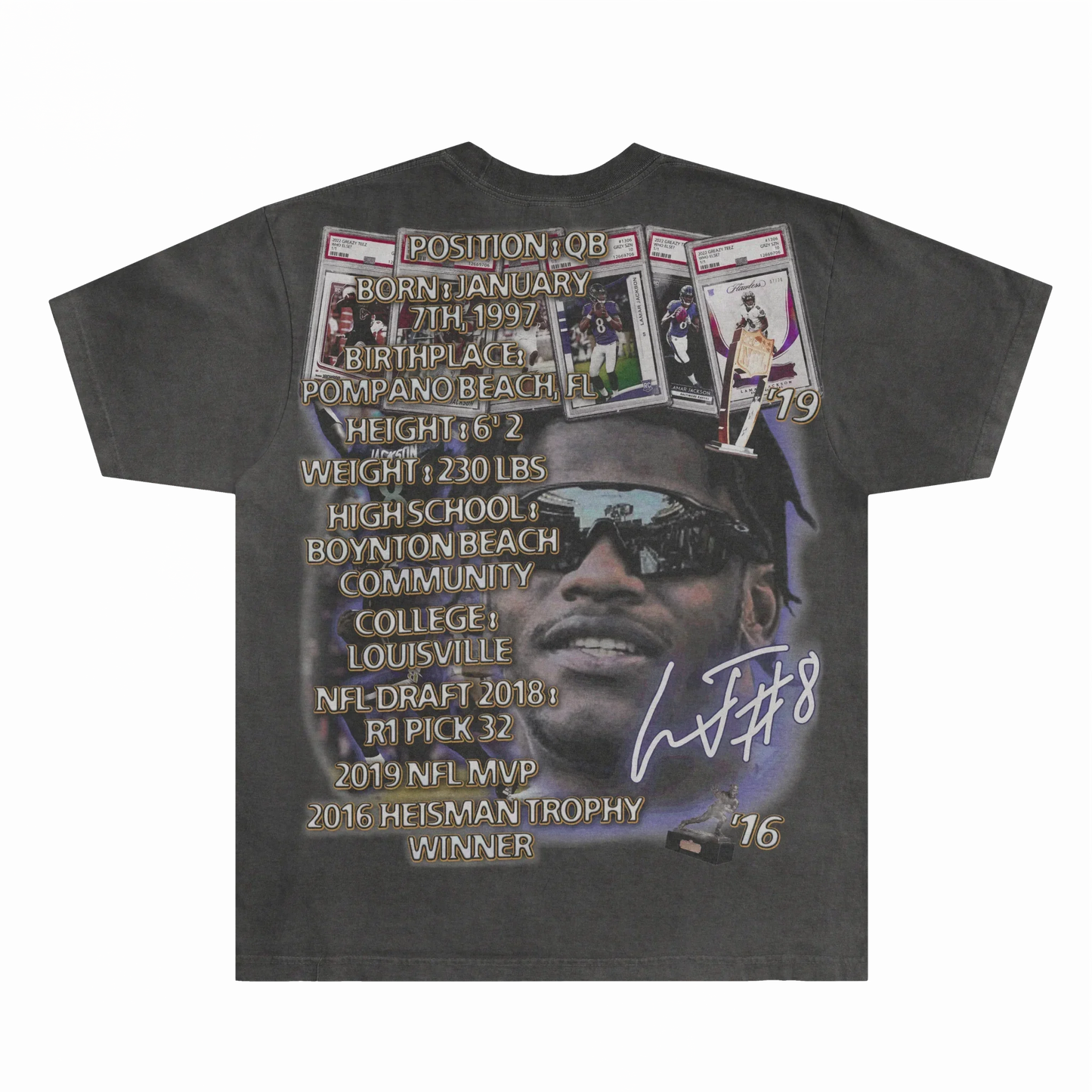 Lamar Jackson Ravens Tee Style002