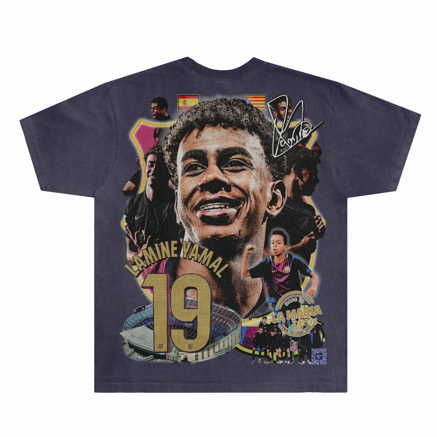 Lamine Yamal BarÃ§a Tee Style005