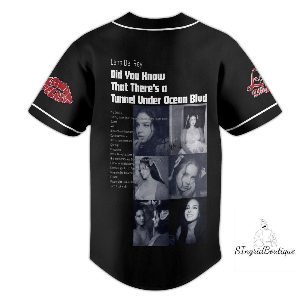 Lana Del Rey Jersey, Lana Del Rey Baseball Jersey - lylyprint.com
