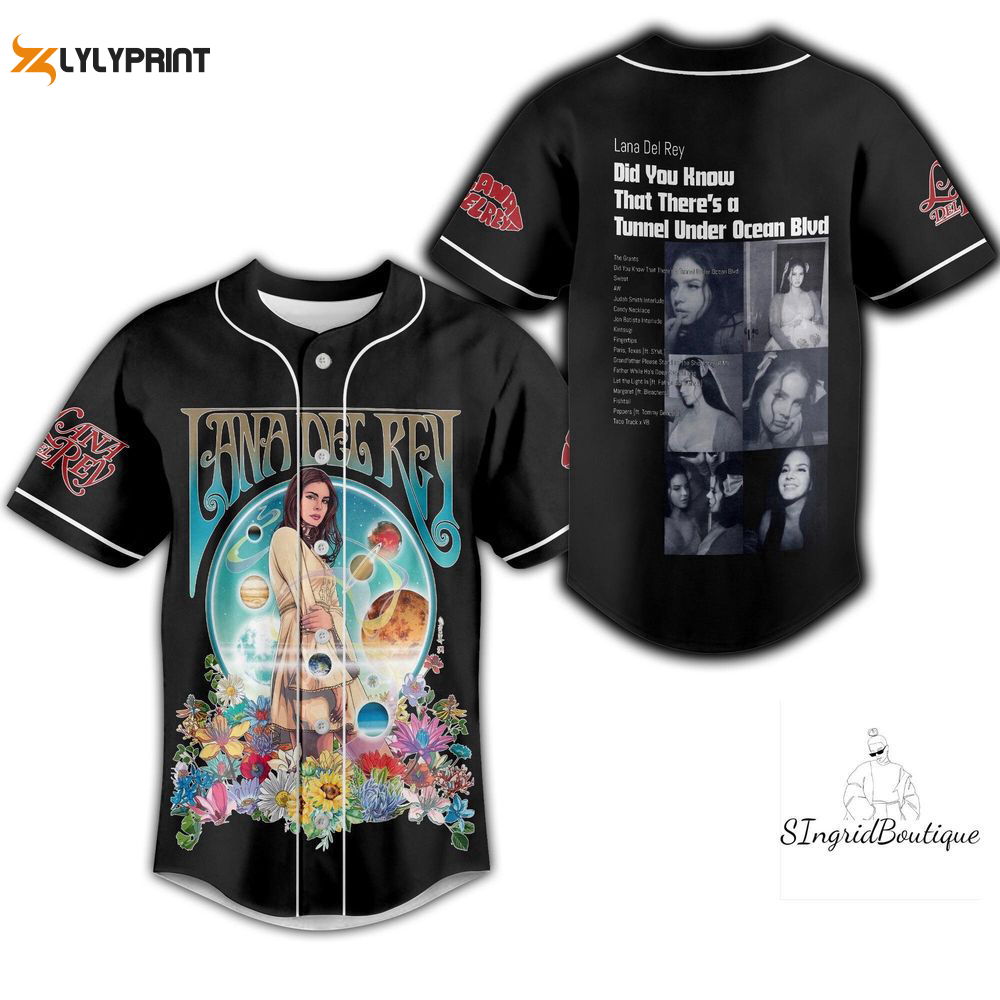 Lana Del Rey Jersey, Lana Del Rey Baseball Jersey - lylyprint.com