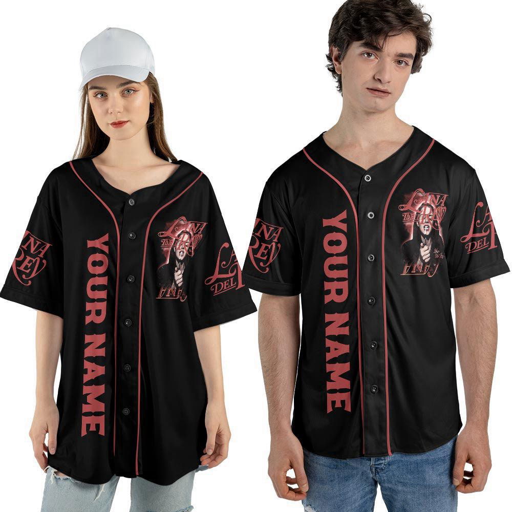 Lana Del Rey Music Baseball Jersey For Men Women, Lana Del Rey 2023 Baseball jersey - lylyprint.com