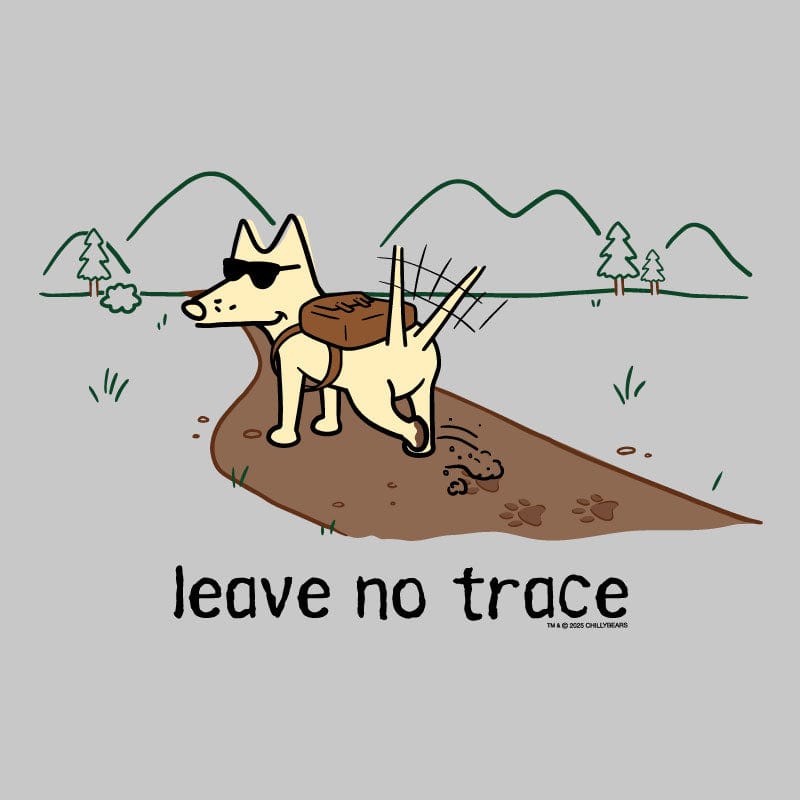 Leave No Trace - Ladies T-Shirt V-Neck