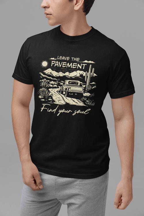 Leave the Payment Find Your Soul Tee-4x4 Off Road Apparel