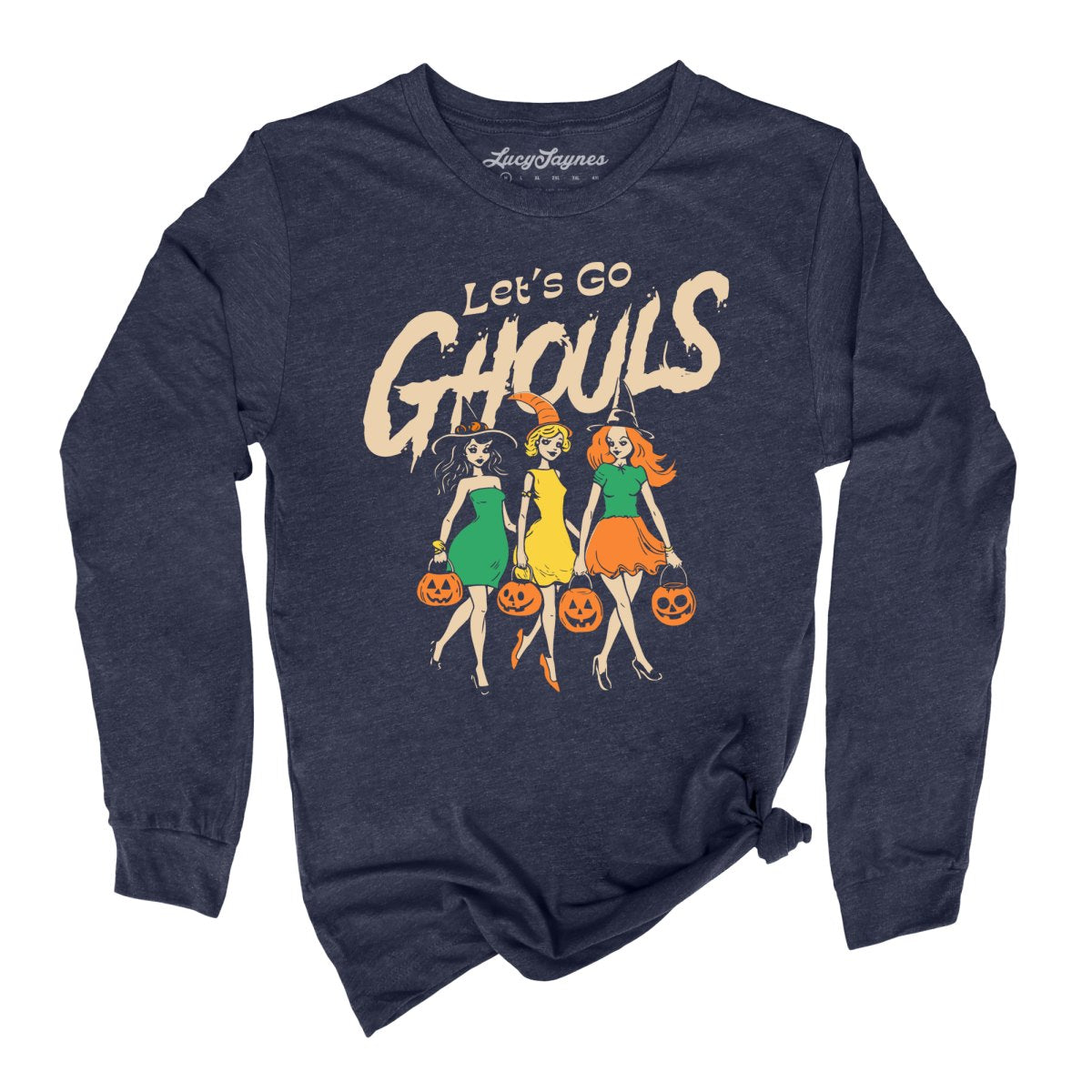 Let's Go Ghouls Long Sleeve Tee