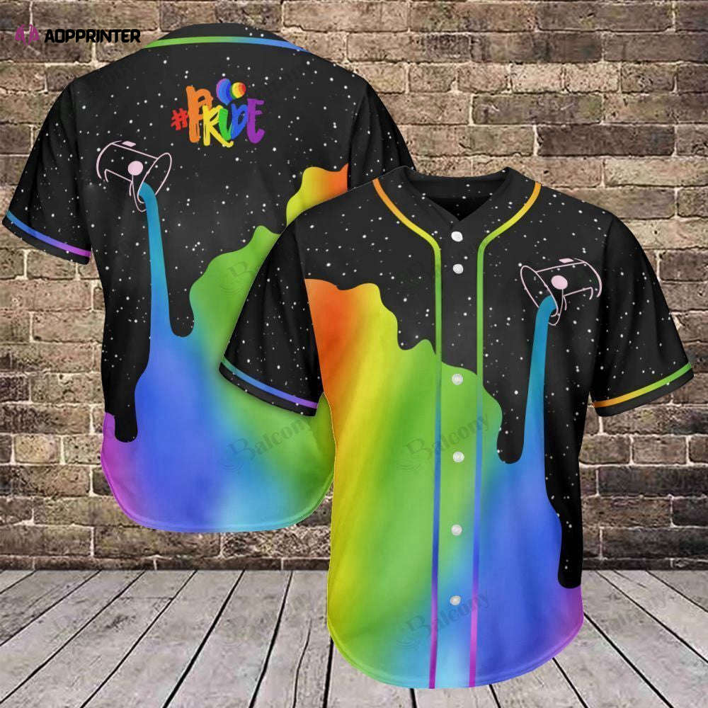 LGBT Pride Baseball Jersey - 3D Printed Baseball Tee QT206210Td - Aopprinter