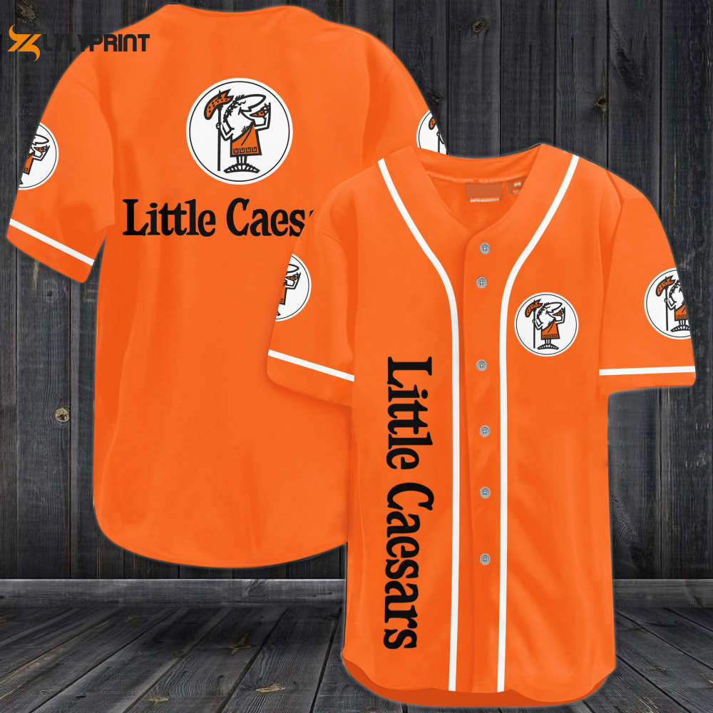Little Caesars Baseball Jersey - lylyprint.com