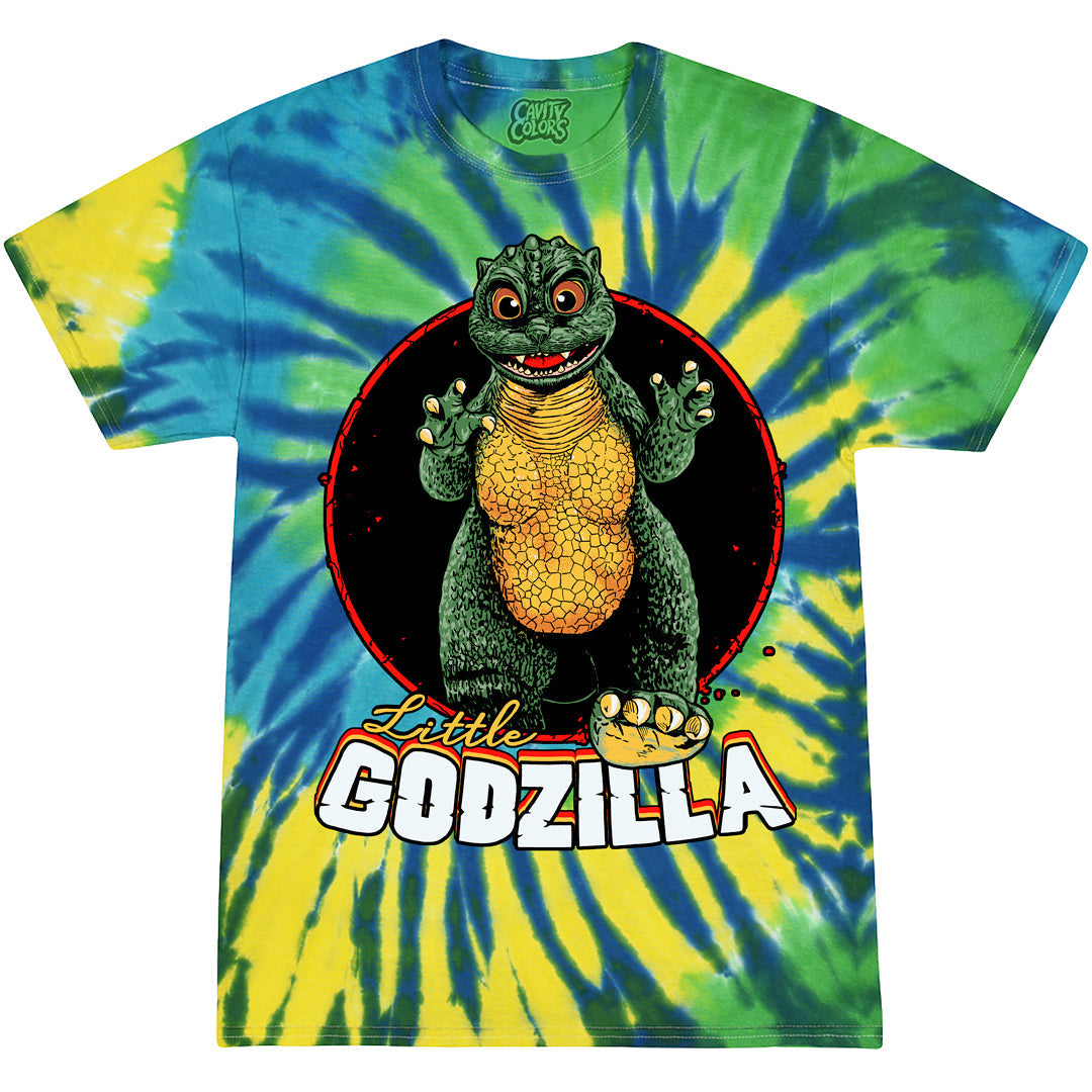 LITTLE GODZILLA - TIE-DYE T-SHIRT (LIMITED TO 150)