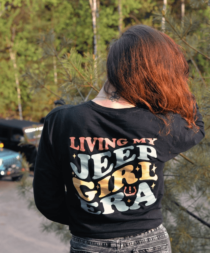 Living My Jeep Girl Era Long Sleeve Tee