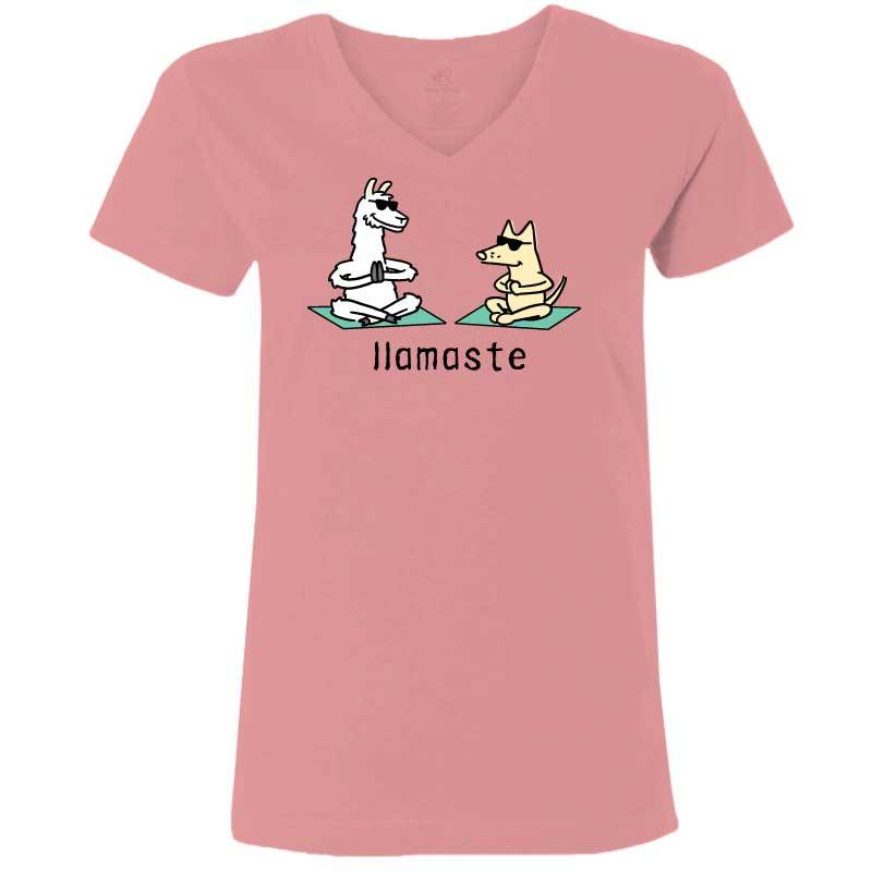 Llamaste - Ladies T-Shirt V-Neck