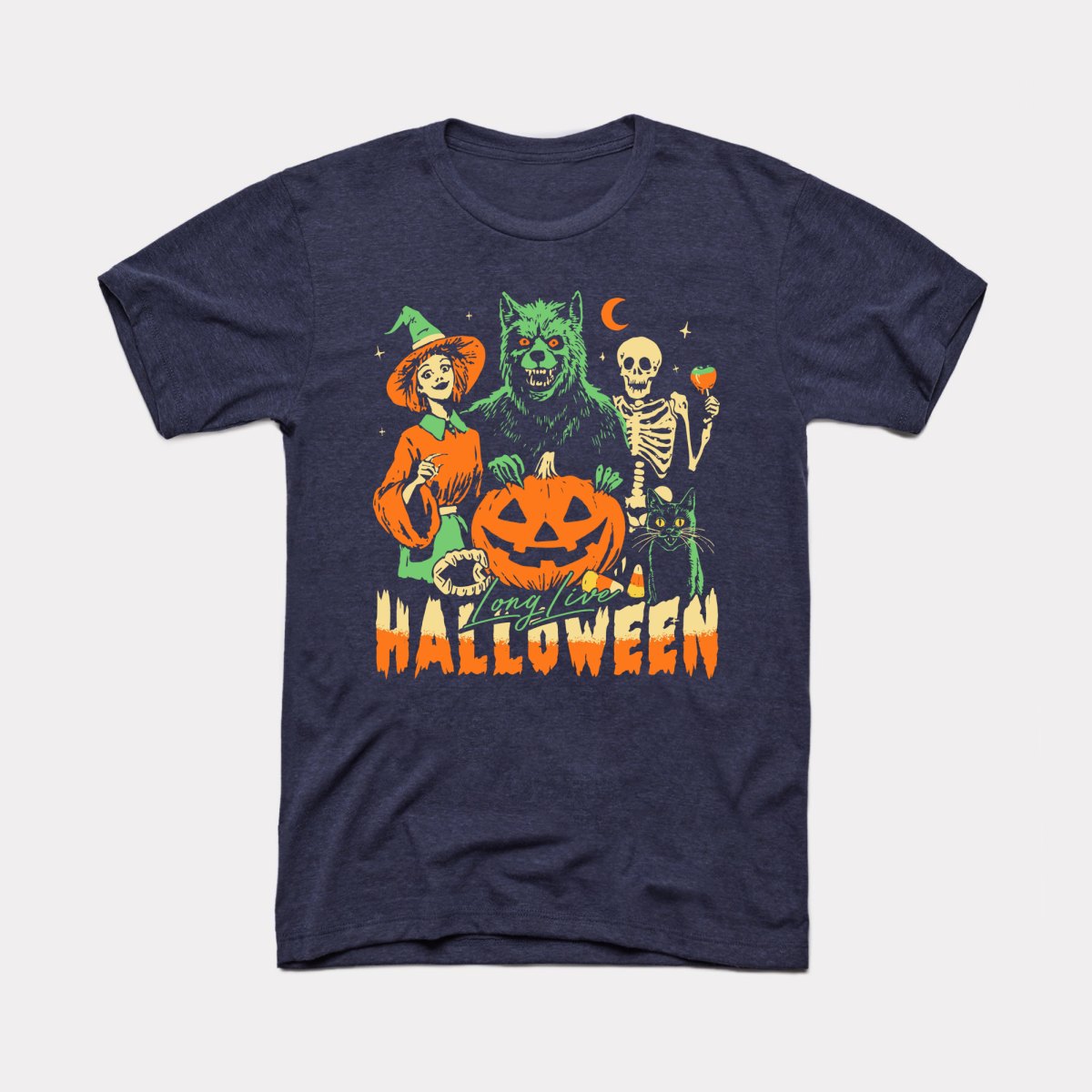 Long Live Halloween - Adult Unisex Tee