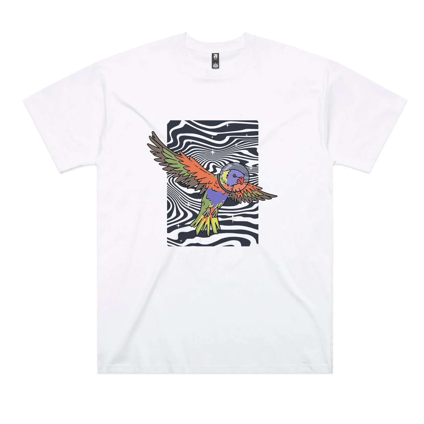 Space Lorikeet Oversized Tee