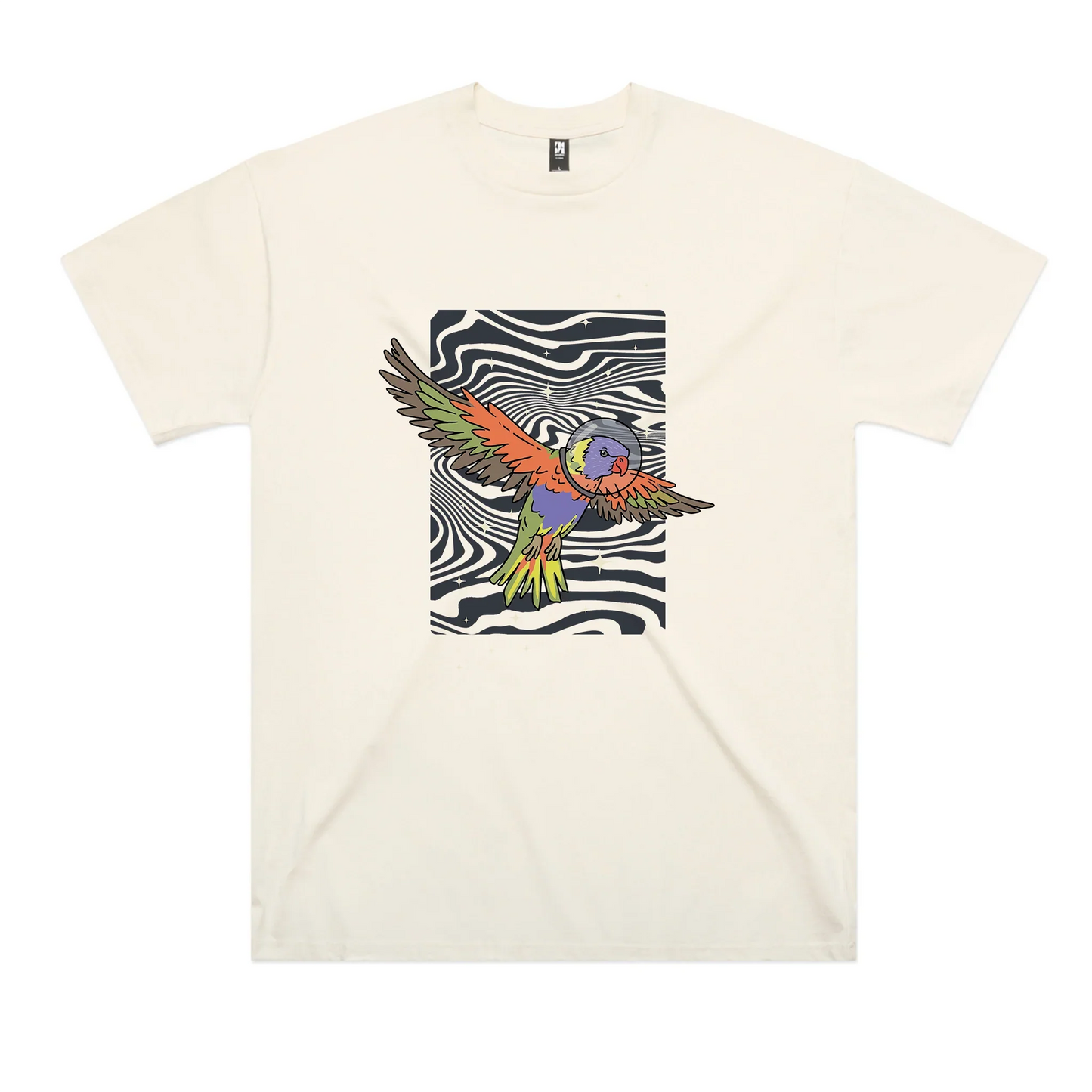 Space Lorikeet Oversized Tee