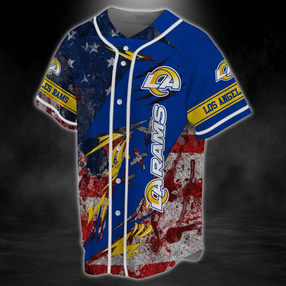Los Angeles Rams Baseball Jersey Gift For Men Women - lylyprint.com