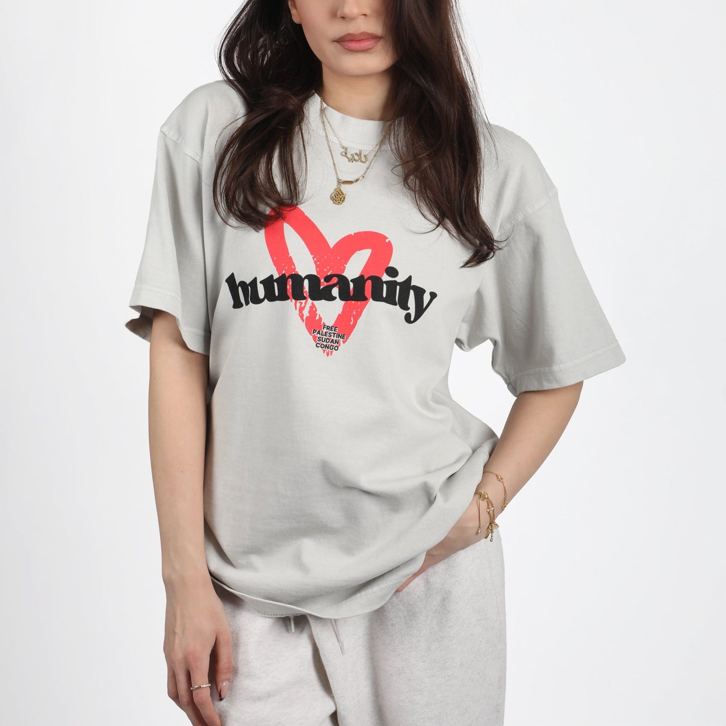 Love Humanity Heavyweight Tee