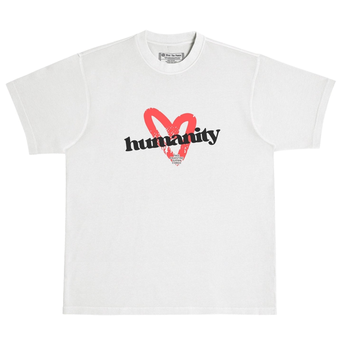 Love Humanity Heavyweight Tee