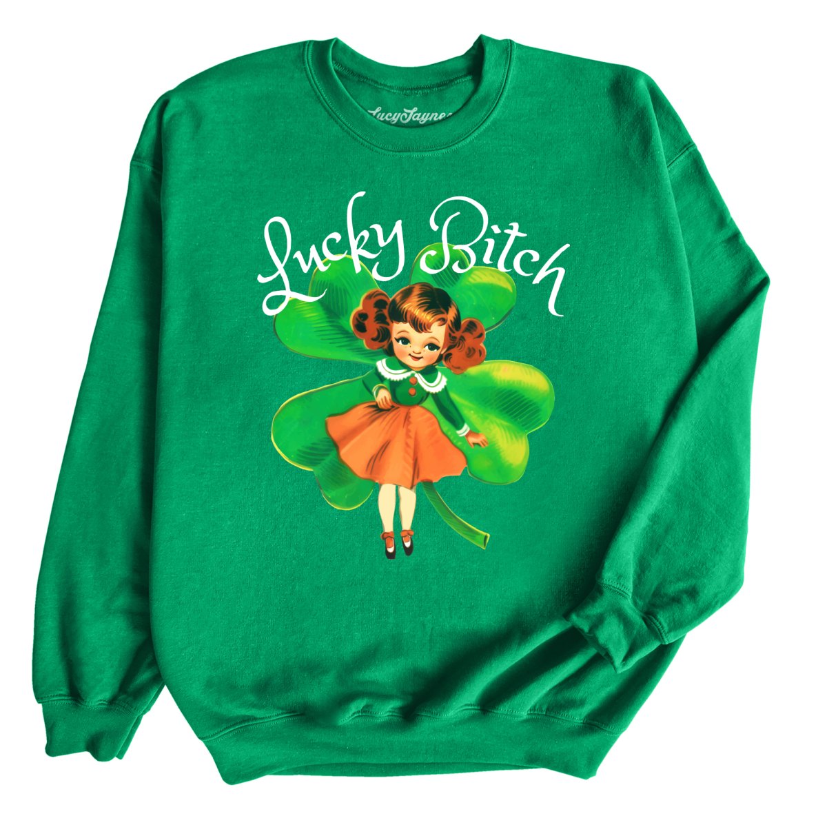Lucky Bitch - Sweatshirt