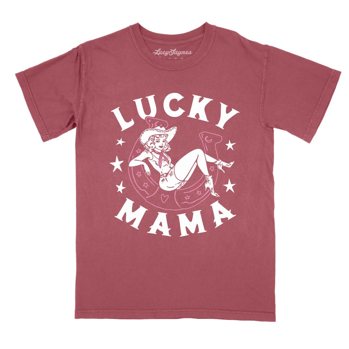 Lucky Mama - Comfort Colors Tee