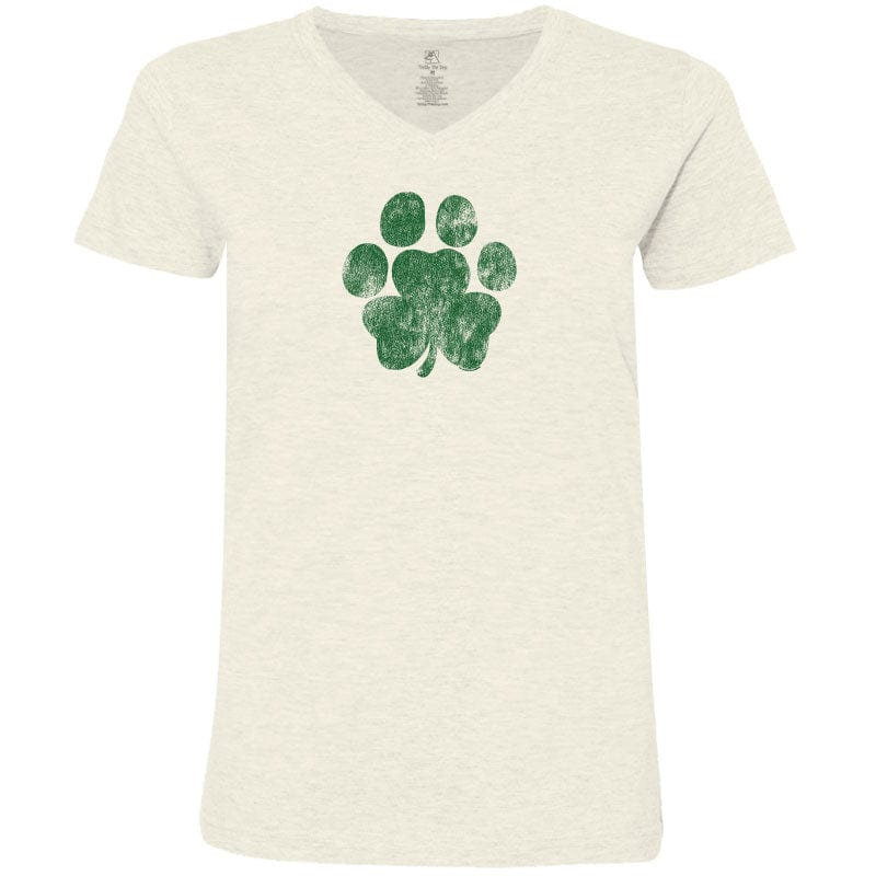 Lucky Paw - Ladies T-Shirt V-Neck