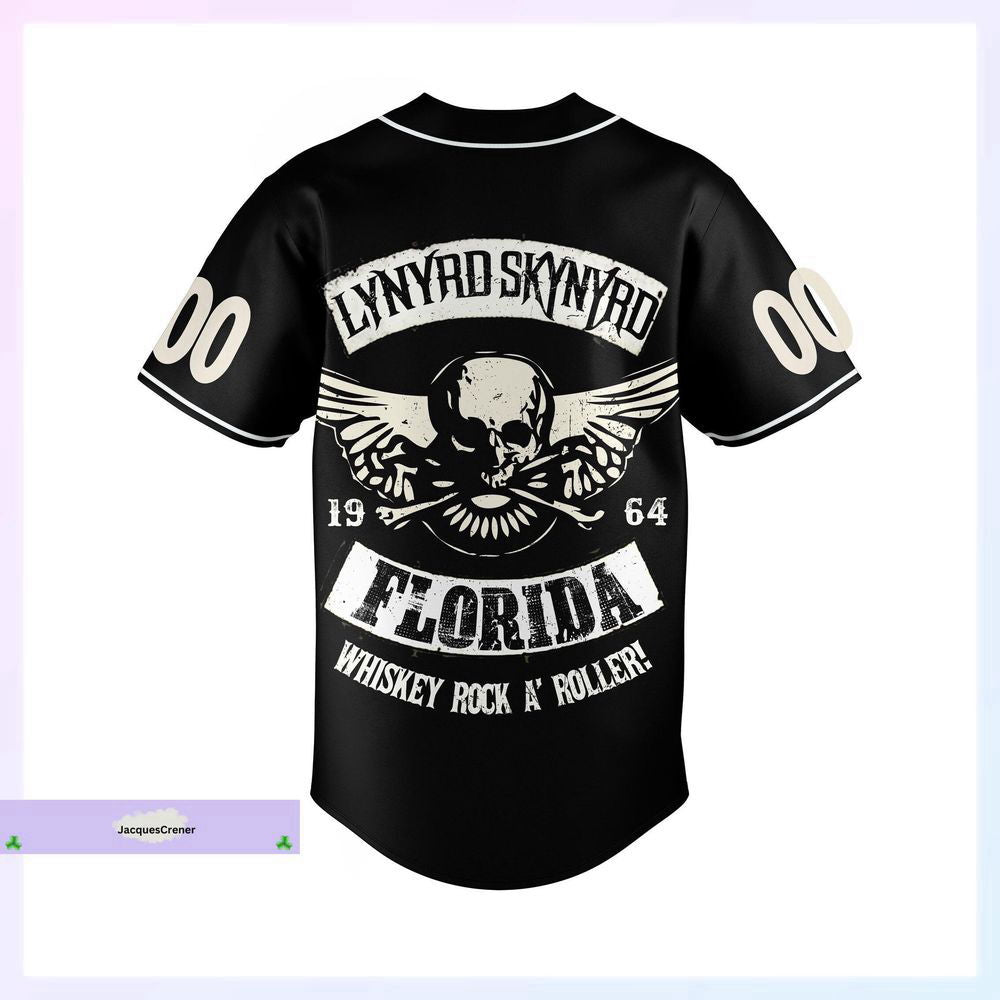 Lynyrd Skynyrd Baseball Jersey, Gimme Back My Bullets Baseball Shirt - lylyprint.com