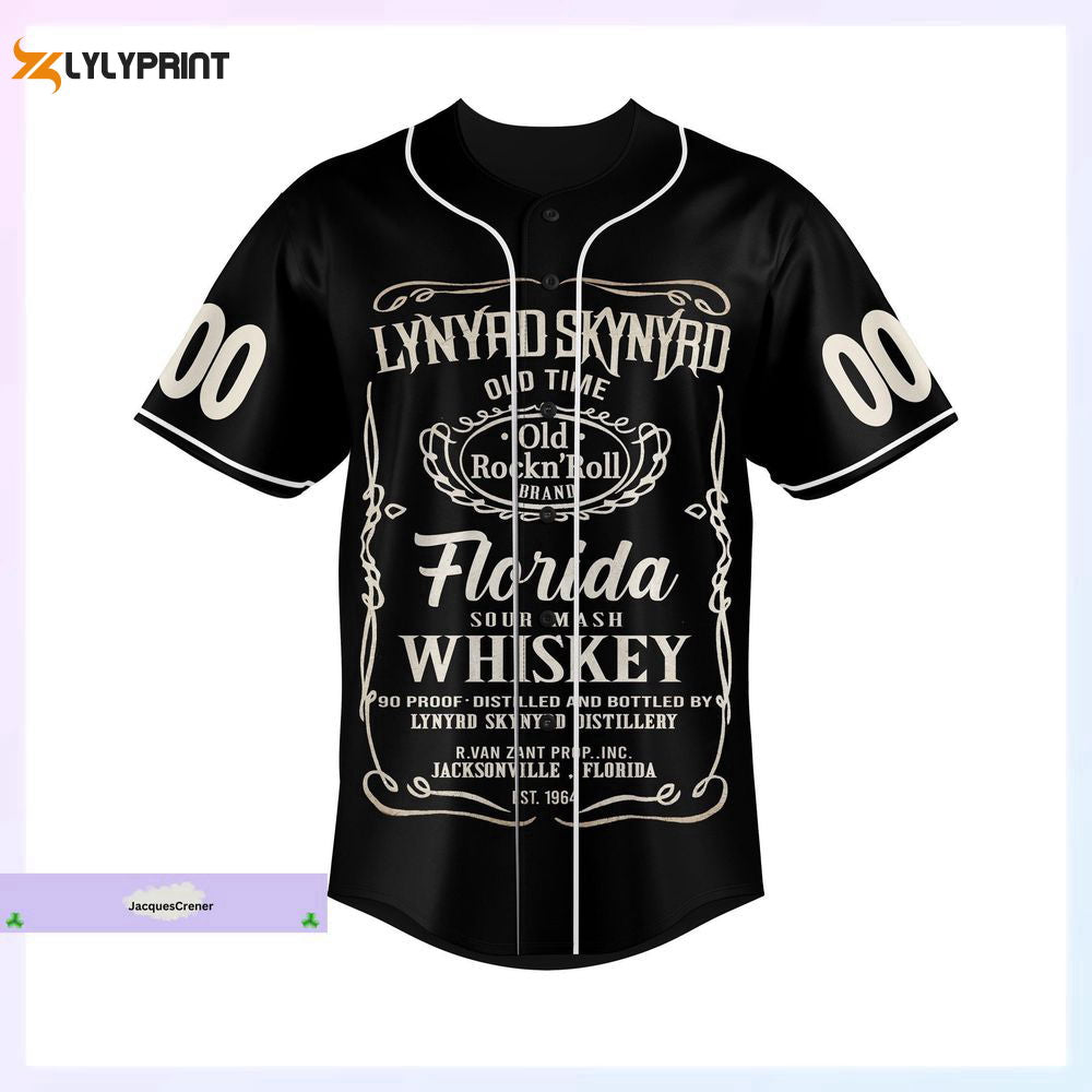 Lynyrd Skynyrd Baseball Jersey, Gimme Back My Bullets Baseball Shirt - lylyprint.com