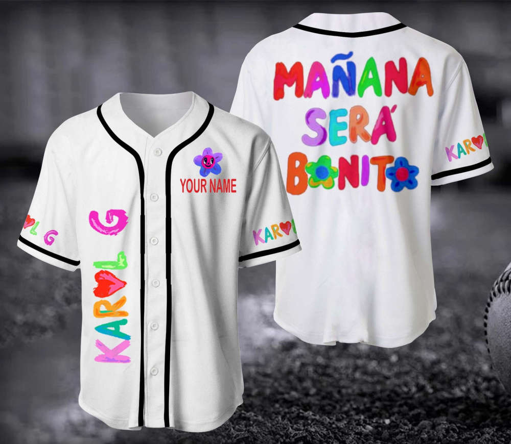 Maana Sera Bonito - Karol G Baseball Jersey Shirt - lylyprint.com