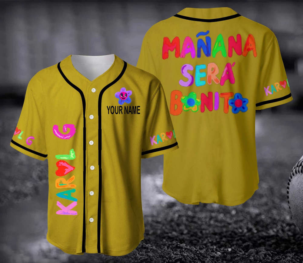 Maana Sera Bonito - Karol G Baseball Jersey Shirt - lylyprint.com