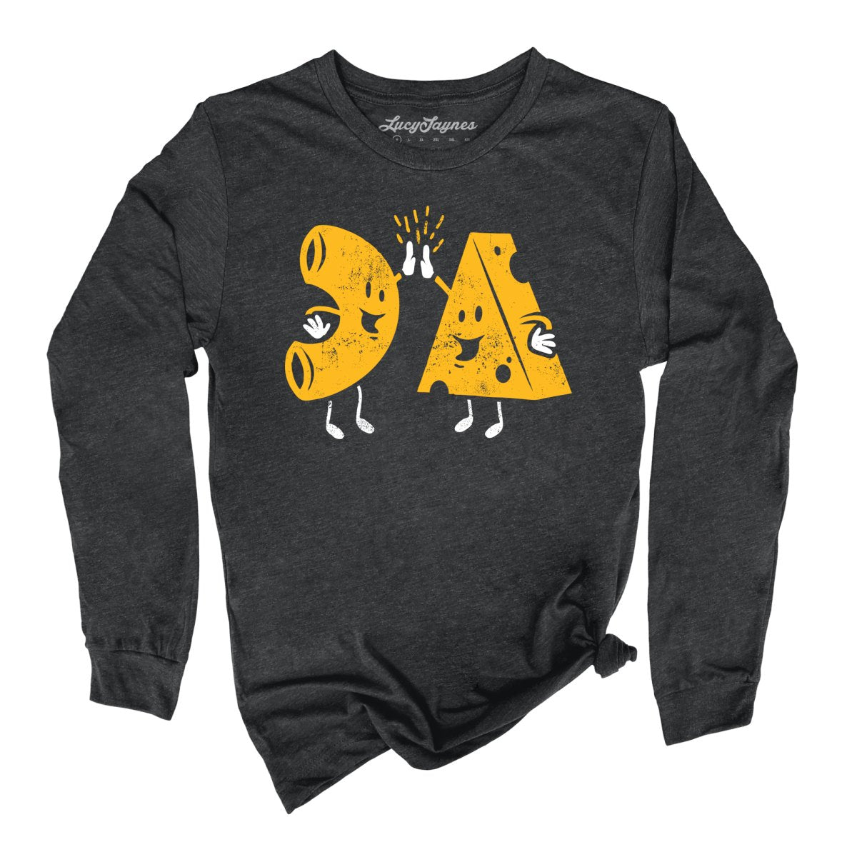 Mac And Cheese High Five Long Sleeve Tee