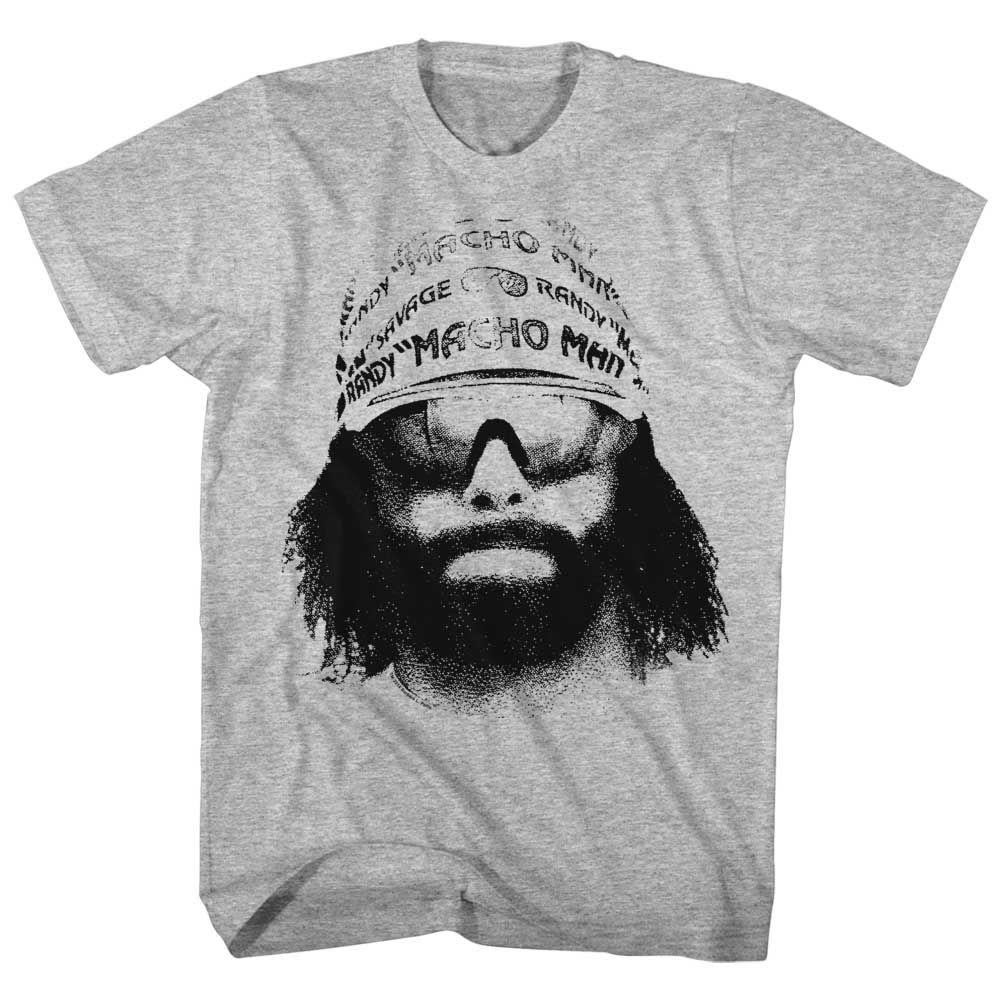 Macho Man Face Boyfriend Tee